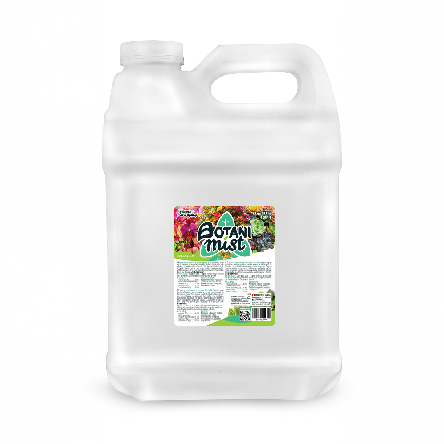 BOTANIMIST - 10 Liter